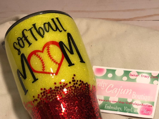 Softball Mom Tumbler